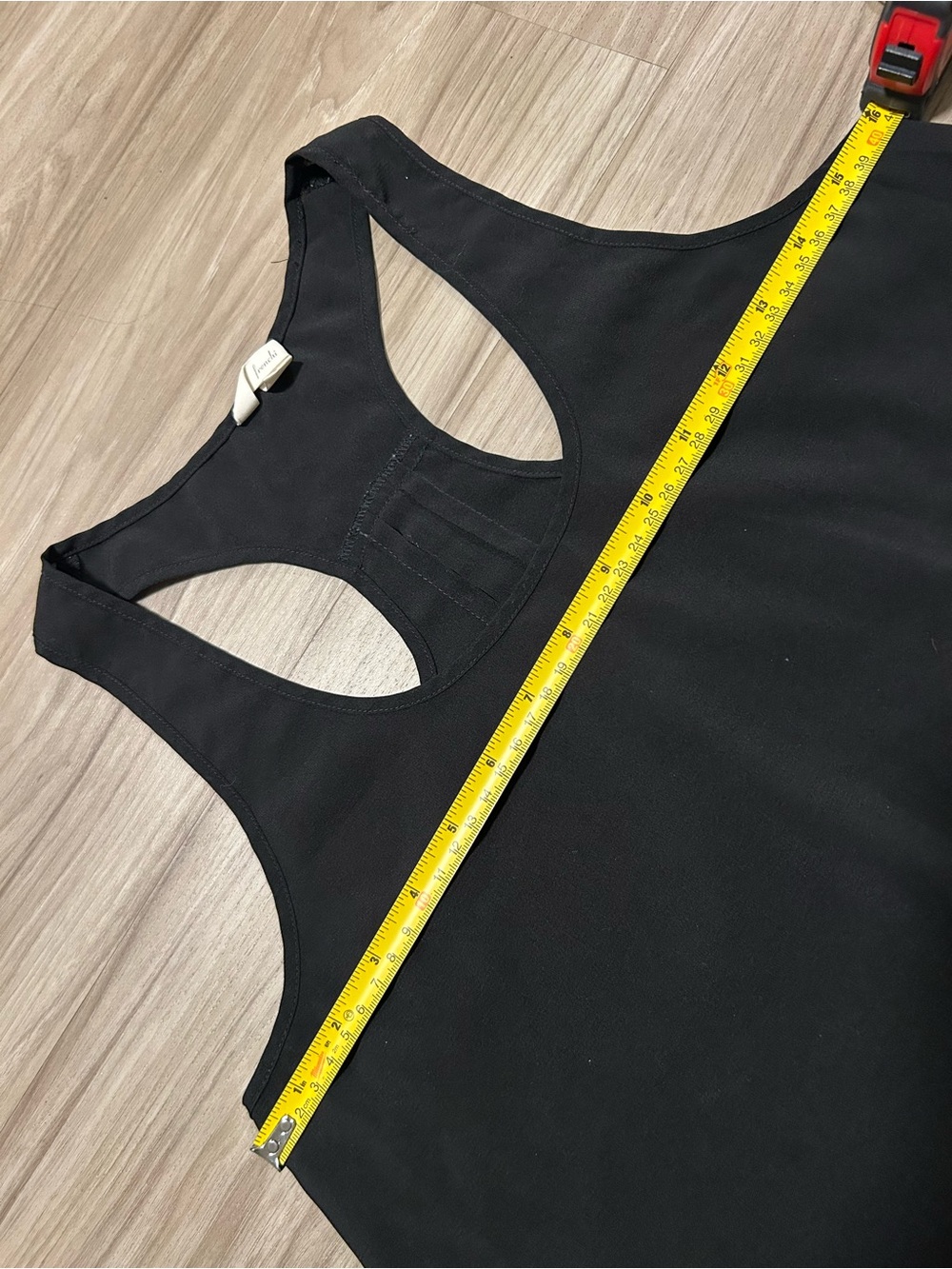 🖤 Vintage Frenchi Black Racerback Tank Top XS
